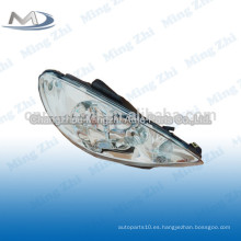 Cristal de luz de cabeza para Peugeot 206 R087276 L087275